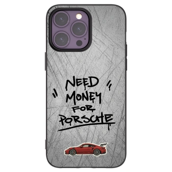 Picasee silikonski črni ovitek za Apple iPhone 14 Pro Max - Grey Drift