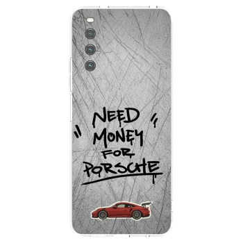 Picasee silikonski prozorni ovitek za Sony Xperia 10 IV 5G - Grey Drift