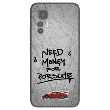 Picasee silikonski črni ovitek za Xiaomi 12 Lite - Grey Drift