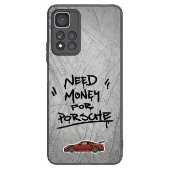 Picasee silikonski črni ovitek za Xiaomi Redmi Note 11 Pro+ 5G - Grey Drift