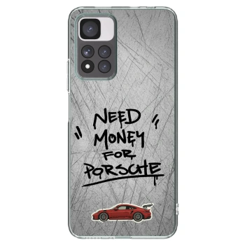 Picasee silikonski prozorni ovitek za Xiaomi Redmi Note 11 Pro+ 5G - Grey Drift