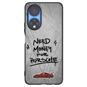 Picasee silikonski črni ovitek za Honor X7 - Grey Drift