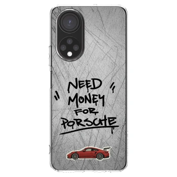 Picasee silikonski prozorni ovitek za Honor X7 - Grey Drift