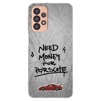 Picasee silikonski prozorni ovitek za Samsung Galaxy A23 A236B 5G - Grey Drift