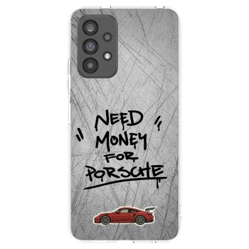 Picasee silikonski prozorni ovitek za Samsung Galaxy A73 5G - Grey Drift