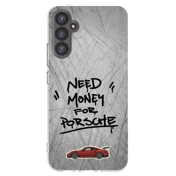 Picasee silikonski prozorni ovitek za Samsung Galaxy A34 5G A346B - Grey Drift