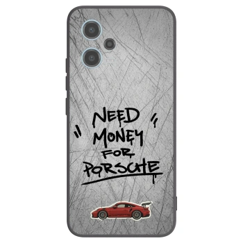 Picasee silikonski črni ovitek za Xiaomi Redmi Note 12 5G - Grey Drift