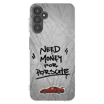 Picasee silikonski prozorni ovitek za Samsung Galaxy A14 5G A146P - Grey Drift