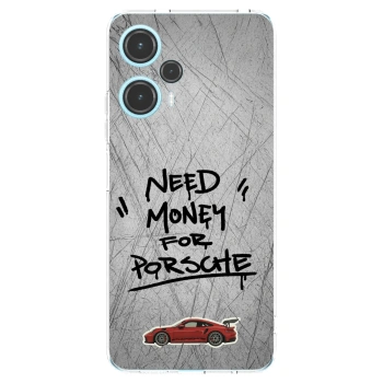 Picasee silikonski prozorni ovitek za Xiaomi Poco F5 - Grey Drift