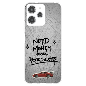 Picasee silikonski prozorni ovitek za Xiaomi Redmi 12 4G - Grey Drift