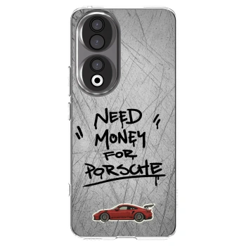 Picasee silikonski prozorni ovitek za Honor 90 5G - Grey Drift