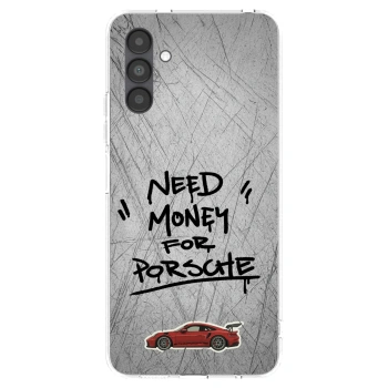 Picasee silikonski prozorni ovitek za Samsung Galaxy A04s A047F - Grey Drift