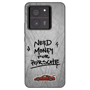 Picasee silikonski črni ovitek za Xiaomi 13T - Grey Drift