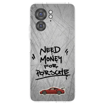 Picasee silikonski prozorni ovitek za Motorola Edge 40 - Grey Drift