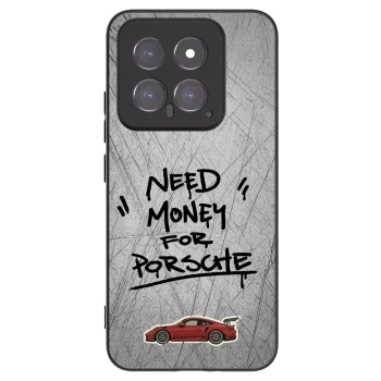 Picasee silikonski črni ovitek za Xiaomi 14 - Grey Drift