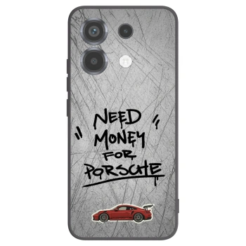 Picasee silikonski črni ovitek za Xiaomi Poco X6 - Grey Drift