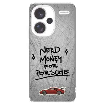 Picasee silikonski prozorni ovitek za Xiaomi Redmi Note 13 Pro+ 5G - Grey Drift