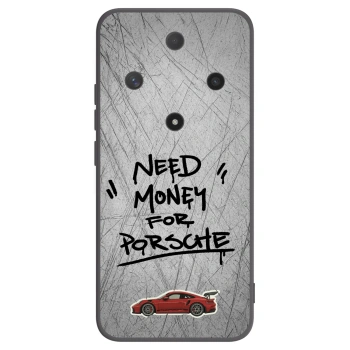 Picasee silikonski črni ovitek za Honor Magic6 Lite 5G - Grey Drift