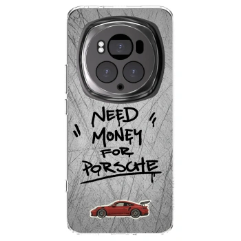 Picasee silikonski prozorni ovitek za Honor Magic6 Pro - Grey Drift