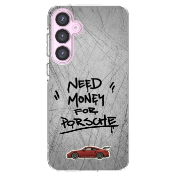 Picasee silikonski prozorni ovitek za Samsung Galaxy A55 5G A556B - Grey Drift