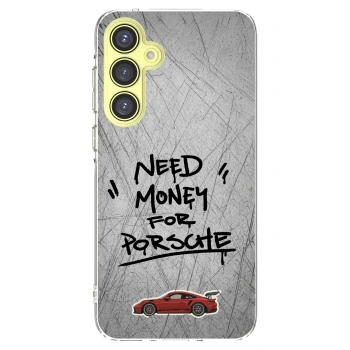 Picasee silikonski prozorni ovitek za Samsung Galaxy A35 5G A356B - Grey Drift