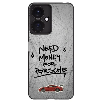 Picasee silikonski črni ovitek za Xiaomi Redmi 13C 5G - Grey Drift