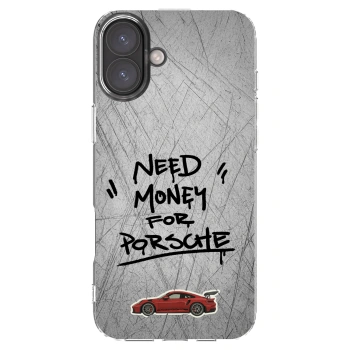 Picasee silikonski prozorni ovitek za Apple iPhone 16 Plus - Grey Drift