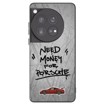 Picasee silikonski črni ovitek za OnePlus 12 5G - Grey Drift
