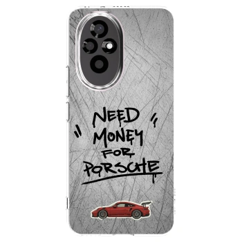 Picasee silikonski prozorni ovitek za Honor 200 Pro 5G - Grey Drift