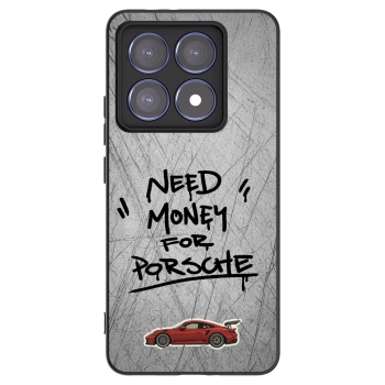 Picasee silikonski črni ovitek za Xiaomi 14T Pro - Grey Drift
