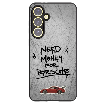 Picasee silikonski črni ovitek za Samsung Galaxy S24 FE S721B - Grey Drift