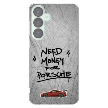 Picasee silikonski prozorni ovitek za Samsung Galaxy S25+ 5G - Grey Drift