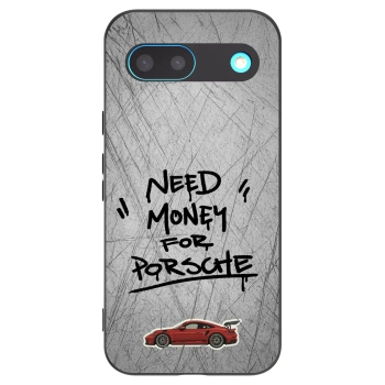 Picasee silikonski črni ovitek za Google Pixel 8 - Grey Drift