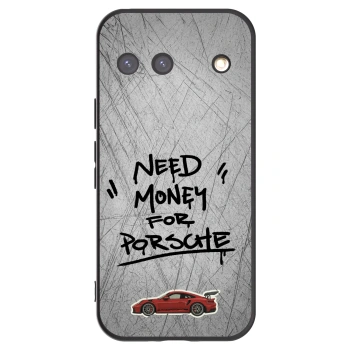 Picasee silikonski črni ovitek za Google Pixel 9 - Grey Drift