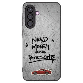 Picasee silikonski črni ovitek za Samsung Galaxy A36 5G - Grey Drift