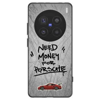 Picasee silikonski črni ovitek za Vivo X200 Pro - Grey Drift