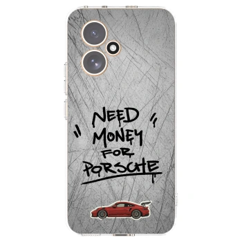 Picasee silikonski prozorni ovitek za Honor 400 5G - Grey Drift