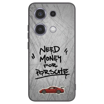 Picasee silikonski črni ovitek za Xiaomi Redmi Note 14S - Grey Drift