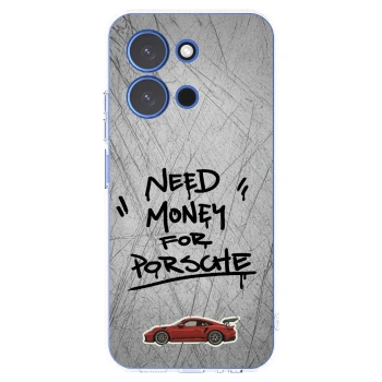 Picasee silikonski prozorni ovitek za Xiaomi Redmi 15C 4G - Grey Drift
