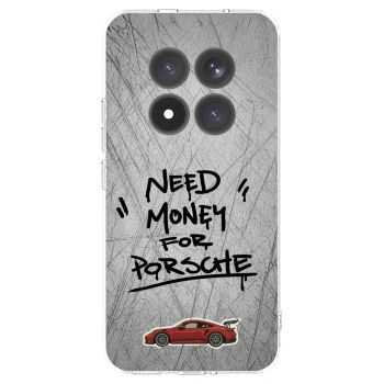 Picasee silikonski prozorni ovitek za Xiaomi Redmi Note 15 Pro+ - Grey Drift