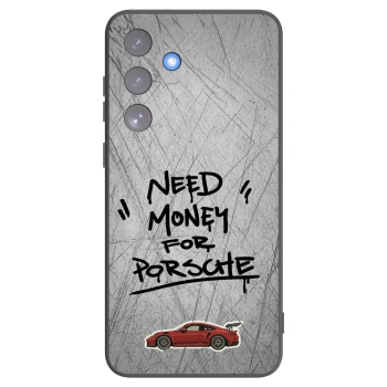 Picasee silikonski črni ovitek za Samsung Galaxy S25 FE 5G - Grey Drift