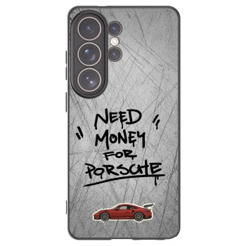 Picasee silikonski črni ovitek za Samsung Galaxy S26 Ultra - Grey Drift