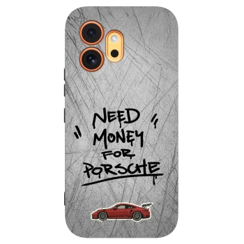 Picasee silikonski črni ovitek za Honor 600 - Grey Drift
