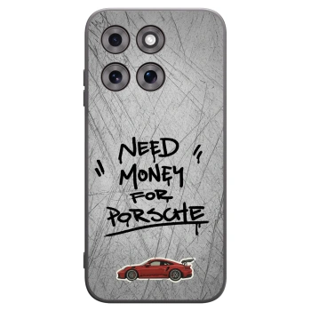 Picasee silikonski črni ovitek za Motorola Moto G77 - Grey Drift