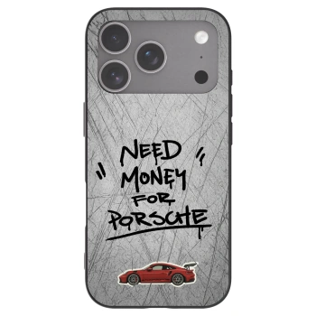 Picasee silikonski črni ovitek za Apple iPhone 18 Pro - Grey Drift
