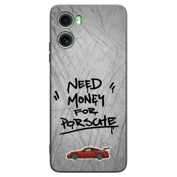 Picasee silikonski črni ovitek za Motorola Moto G06 - Grey Drift