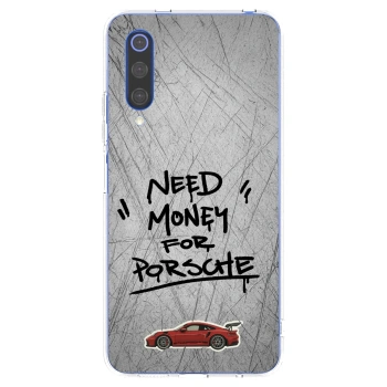 Picasee silikonski prozorni ovitek za Xiaomi Mi 9 SE - Grey Drift