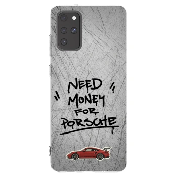 Picasee silikonski prozorni ovitek za Samsung Galaxy S20+ G985F - Grey Drift