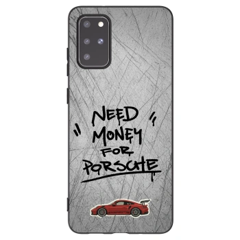 Picasee silikonski črni ovitek za Samsung Galaxy S20+ G985F - Grey Drift