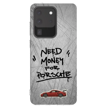 Picasee silikonski prozorni ovitek za Samsung Galaxy S20 Ultra 5G G988F - Grey Drift